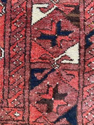 Vintage Wool Turkmen Rug-YMM-1061556