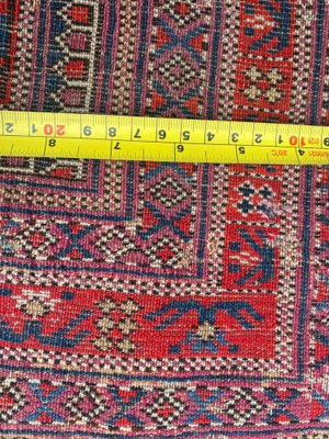 Vintage Wool Turkmen Rug, 1920s-YMM-1061674