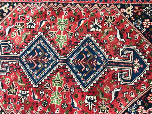 Vintage Wool Yalameh Rug, 1980s