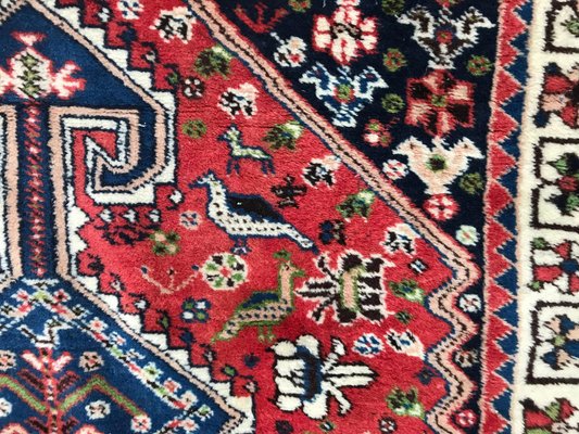 Vintage Wool Yalameh Rug, 1980s-YMM-1061929