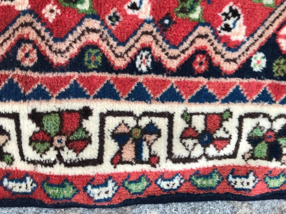 Vintage Wool Yalameh Rug, 1980s