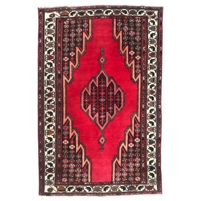 Vintage Wool Zanjan Rug, 1960s-YMM-1062277