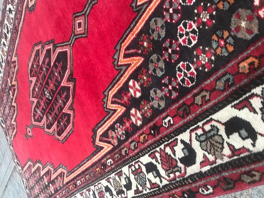 Vintage Wool Zanjan Rug, 1960s-YMM-1062277