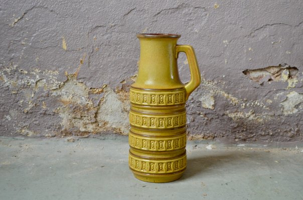 Vintage Yellow Ceramic Vase from Scheurich-AIU-1325818