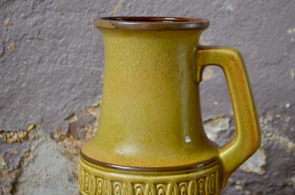 Vintage Yellow Ceramic Vase from Scheurich-AIU-1325818