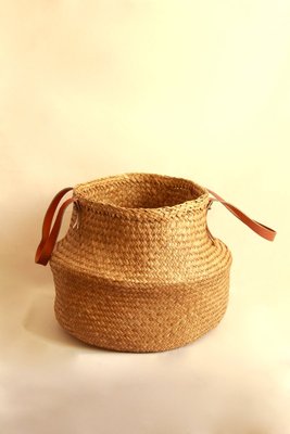 Vintage Zana Wicker Basket, 1970s-HUY-830329