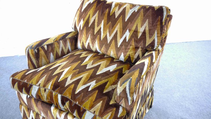 Vintage Zig Zag Club Chairs from Bielefelder Werkstätten, Set of 2-EE-569338