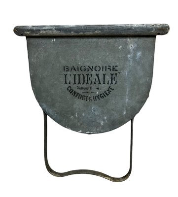 Vintage Zinc Bathtub-EUT-2030198