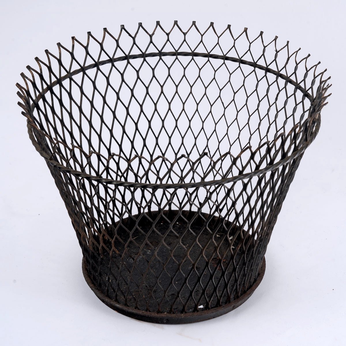 Vintage20th Century Metal Cache Pot by Matthieu Matégot, 1950s