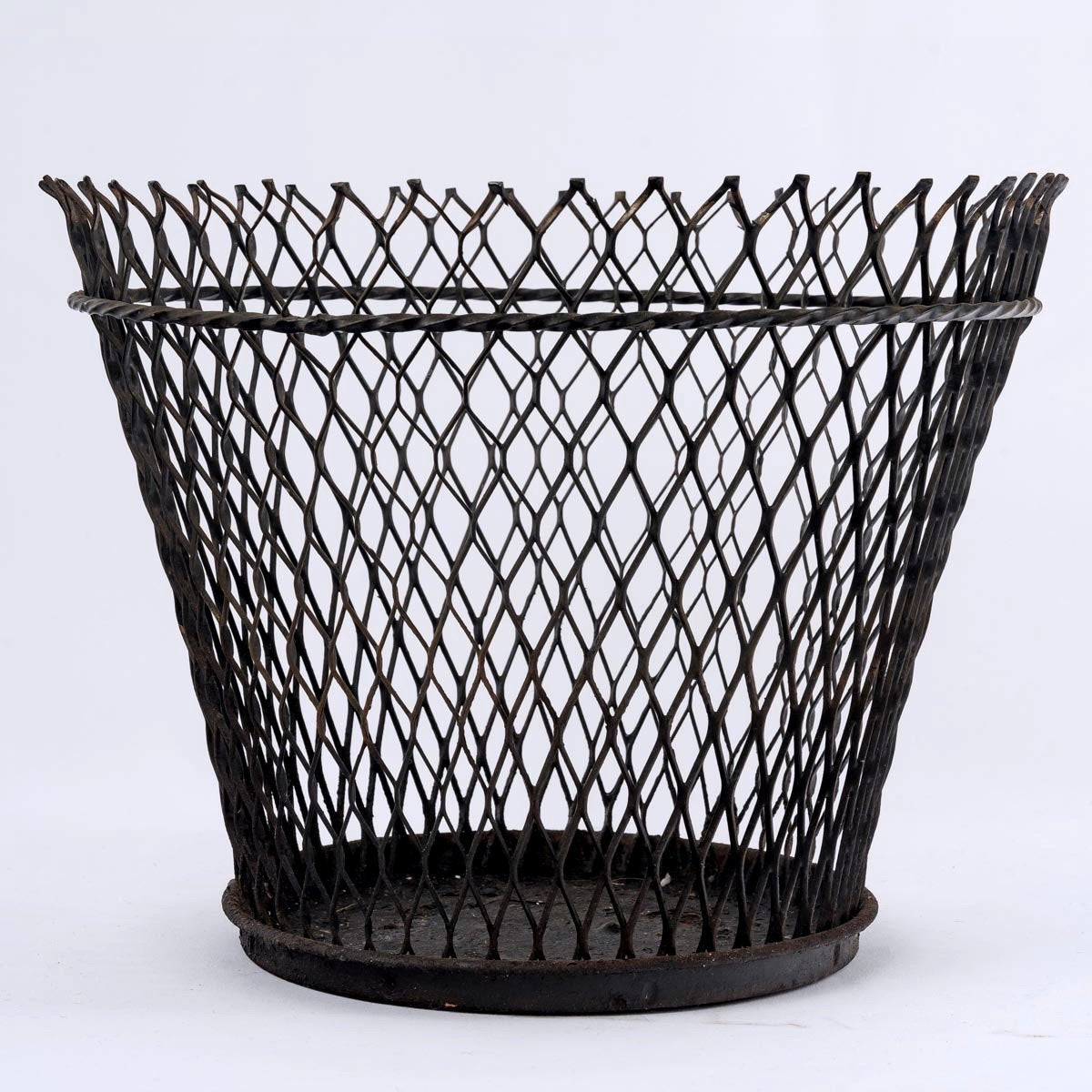 Vintage20th Century Metal Cache Pot by Matthieu Matégot, 1950s