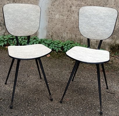 Vinyl Side Chairs, France, 1960, Set of 2-NTQ-2018287