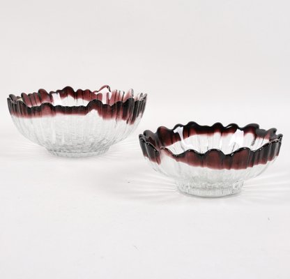 Viokef Crystal Bowls, 1970s, Set of 2-HDF-1727928