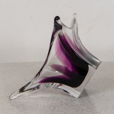 Viola Murano Glass Centerpiece, 1970s-TOI-1317601