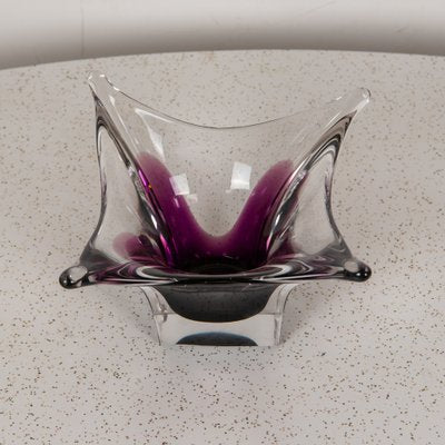 Viola Murano Glass Centerpiece, 1970s-TOI-1317601