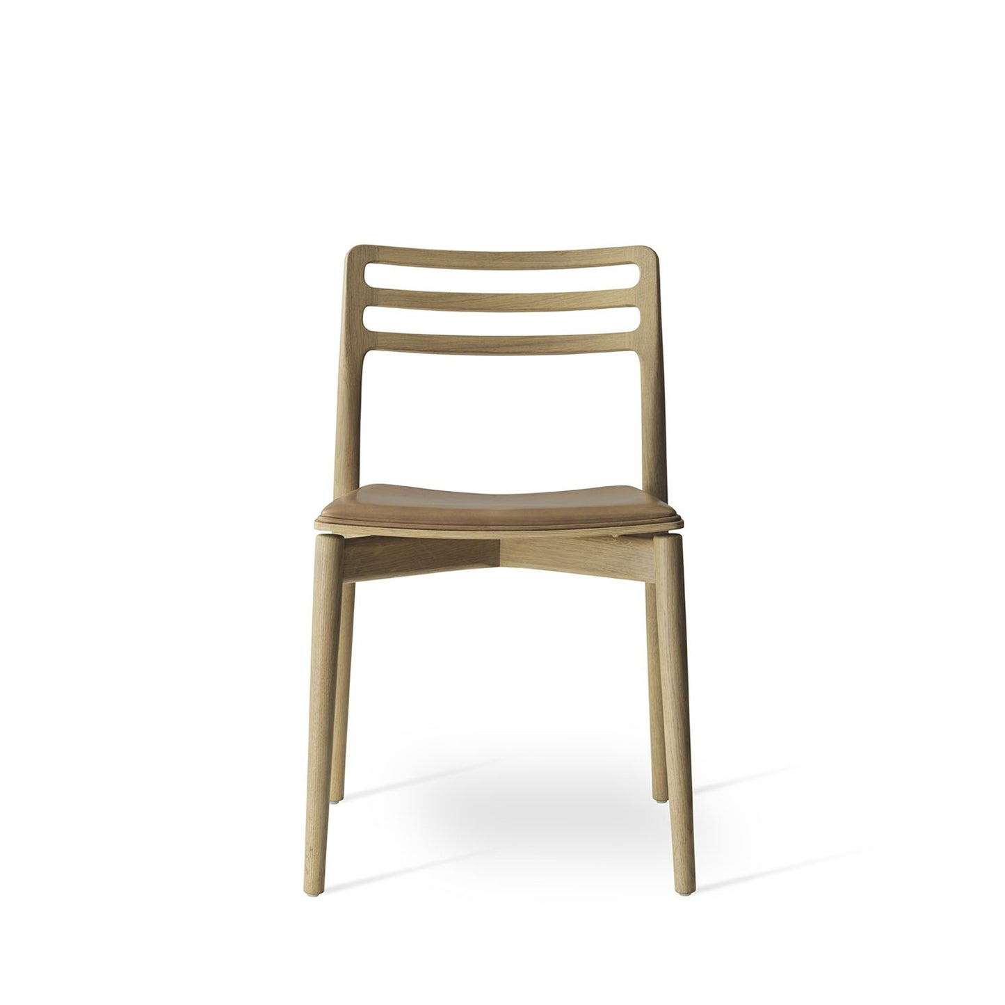 481 Cabin Dining Chair by VIPP #Light Oak / Sand Leather