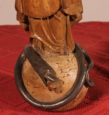 Virgin and Child, 17th Century, Walnut-HPU-2034679