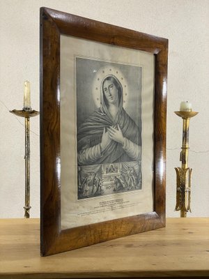 Virgin Mother of Mercy Venerated in Rimini, 1850, Lithograph-JXY-1758364