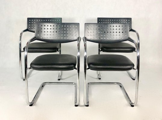 Visavis Chairs by A. Citterio for Vitra, 2000, Set of 4-ZCY-1375487