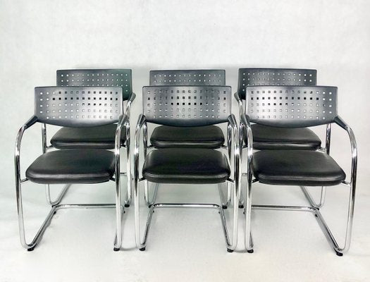 Visavis Chairs by A. Citterio for Vitra, 2000, Set of 6-ZCY-1375486