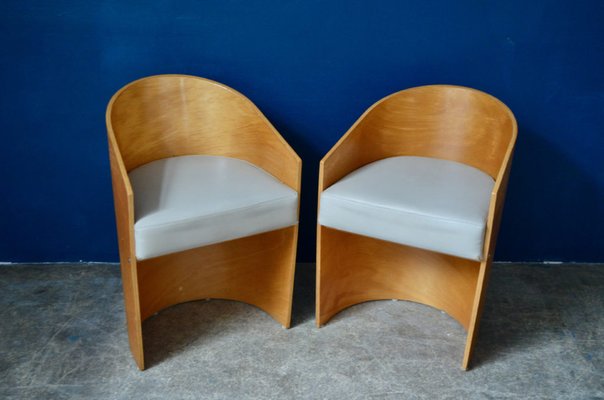 Visitors Armchairs, 1980s, Set of 6-AIU-1721941