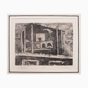 Vita di Pace - Original Etching by Luigi Bartolini - 1957 1957-ZCI-759031