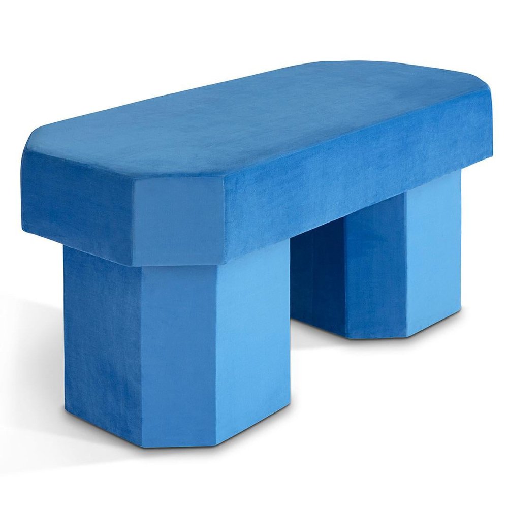 Viva Blue Bench by Houtique