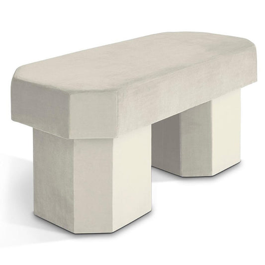 Viva White Bench by Houtique