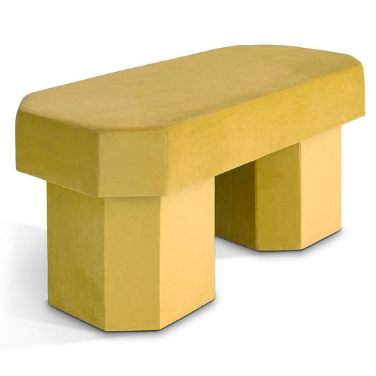 Viva Yellow Bench by Houtique