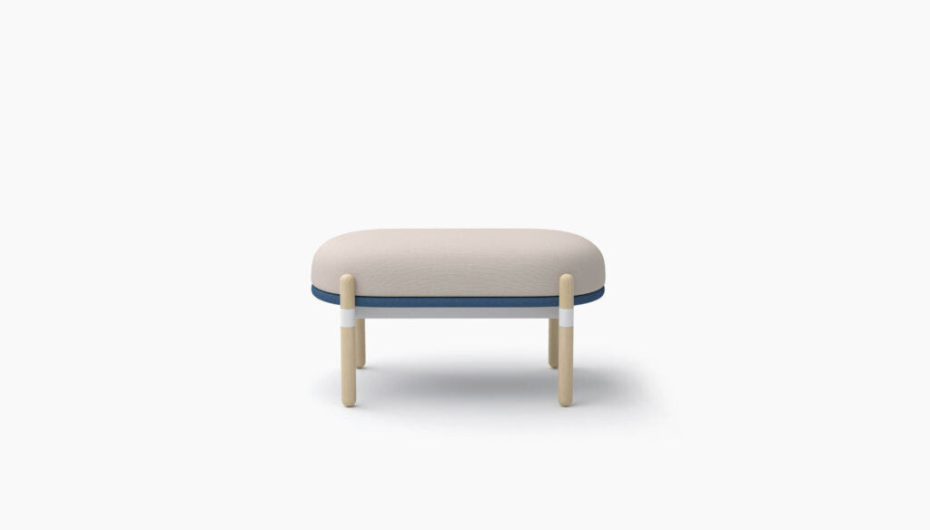 CAPSULE BENCH - Fabric bench seating