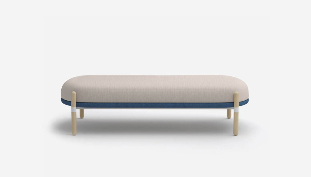 CAPSULE BENCH - Fabric bench seating