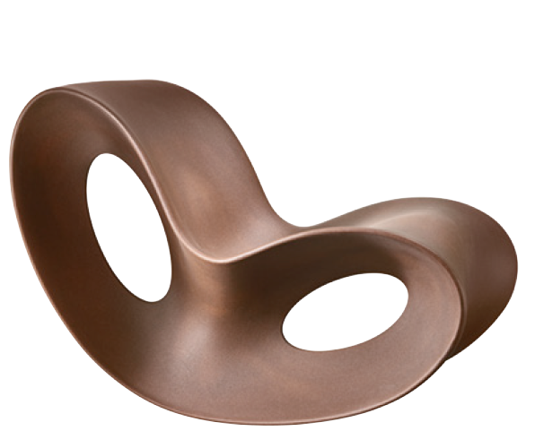 VOIDO - Rocking polyethylene armchair