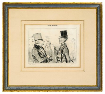 Voilà... - Original lithograph - 1839 1839-ZCI-760820