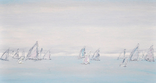 Voiles Painting, Oil on Canvas