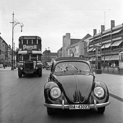 Volkswagen Beetle on the Streets in Berlin, Germany 1939, Printed 2021-DYV-1021827