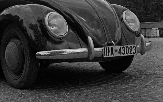 Volkswagen Beetle Parking Close to Mountains, Germany, 1939, Printed 2021-DYV-1021834