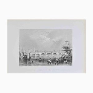 W. H.Bartlett, New Bridge, Glasgow, Etching, 1845-ZCI-2029968