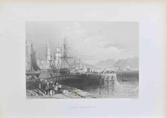 W. H.Bartlett, Port Glasgow, Etching, 1845-ZCI-2029943