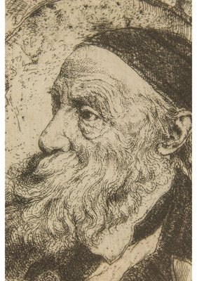 W. Linnig, Friedrich Preller, 19th-Century, Drypoint Etching-OJR-1273454