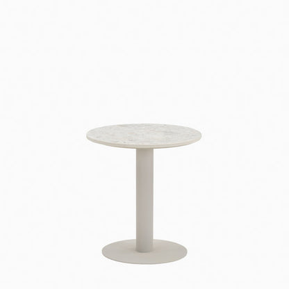Round Side Table Kodo by Vincent Sheppard #DUNE WHITE/CERAMIC SHARDS