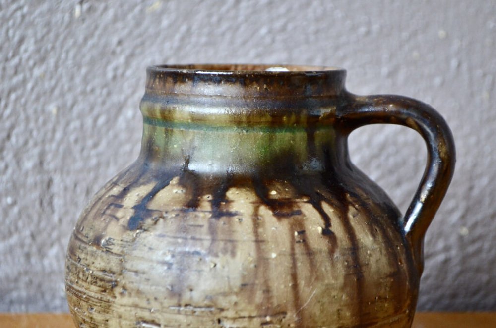 Wabi Sabi Ceramic Pitcher, 1960s