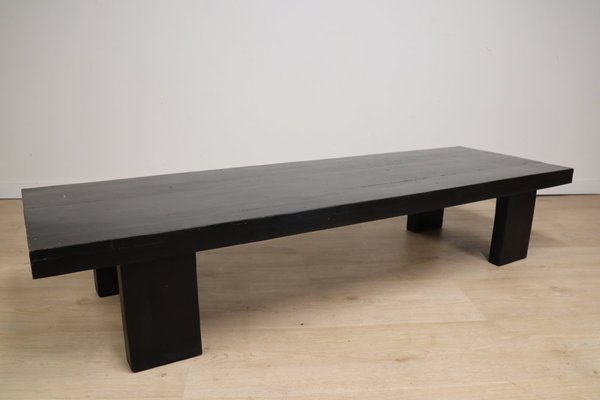 Wabi Sabi Coffee Table in Exotic Wood, 1950s-IZV-2032300