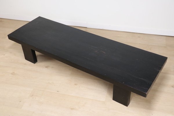 Wabi Sabi Coffee Table in Exotic Wood, 1950s-IZV-2032300