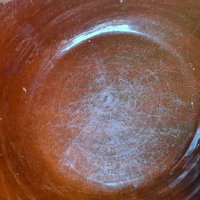 Wabi Sabi Glazed Earthenware Bowl from Tripip Annecy, 1890s-GSF-1806906