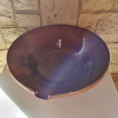 Wabi Sabi Glazed Earthenware Bowl from Tripip Annecy, 1890s-GSF-1806906