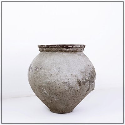 Wabi-Sabi Terracotta Pottery Vase, Italy-NYF-2019249