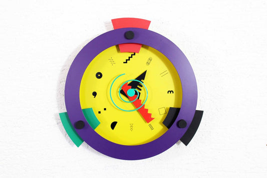 Wakita Paradise Wall Clock by Shohei Mihara, Japan, 1980s