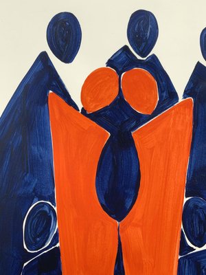 Waleria Matelska, Twins, 2020, Acrylic on Paper-XHG-1052724