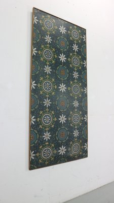 Wall Art Mosaic in Vinyl on Wood by P. Zwier, 1960s-DT-2026292