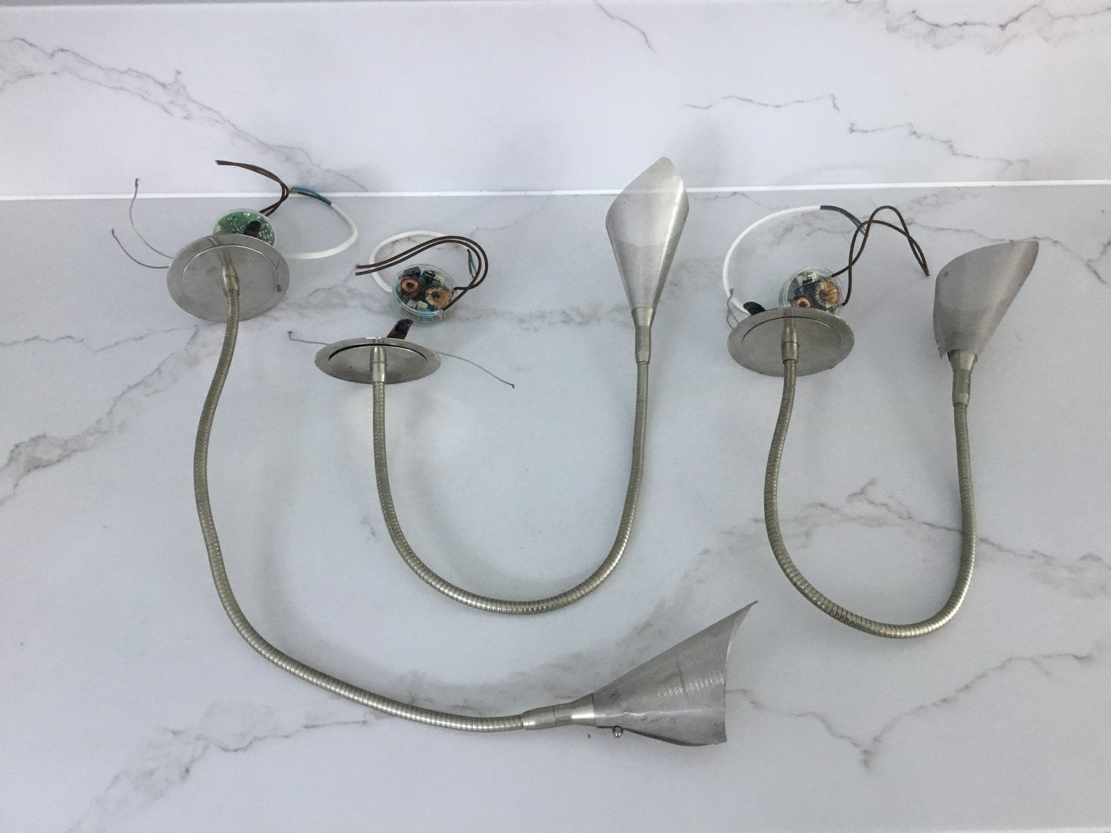 Wall / Ceiling Lights from Catellani & Smith, 1980s, Set of 3