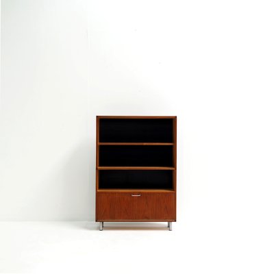 Wall Cupboard with Fallen Front by Cees Braakman for Pastoe, 1960s-SV-2035496